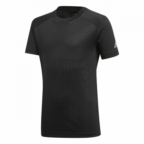 Спортивная футболка с коротким рукавом, детская Adidas Nemeziz Чёрный image 1