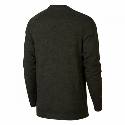 Men’s Sweatshirt without Hood Nike Modern Green image 1
