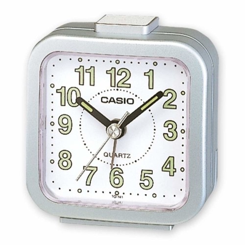 Alarm Clock Casio TQ-141-8EF Silver image 1