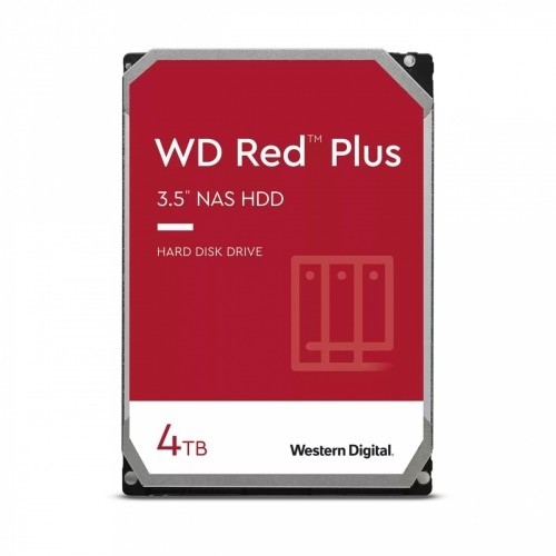Western Digital Drive 3,5 inches Red Plus 4TB CMR 256MB/5400RPM image 1