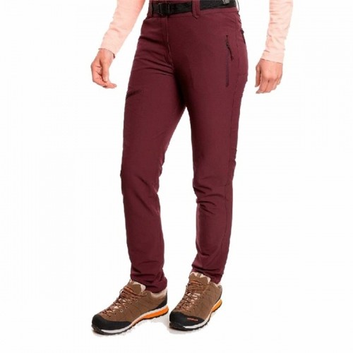 Long Sports Trousers Trangoworld Dorset Brown Lady image 1