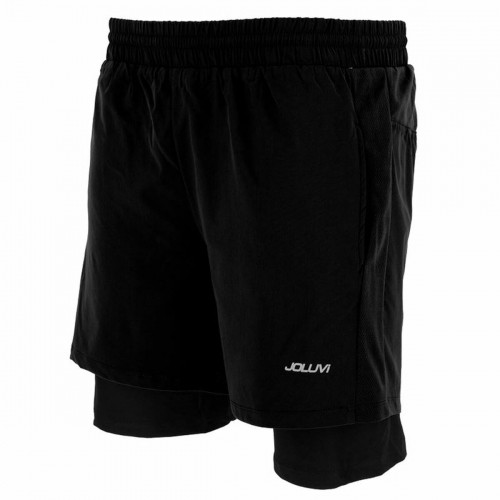 Men's Sports Shorts Joluvi Meta Duo Black image 1
