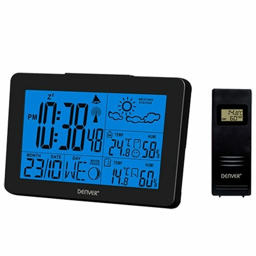 Multi-function Weather Station Denver Electronics 117160000050 Black image 1