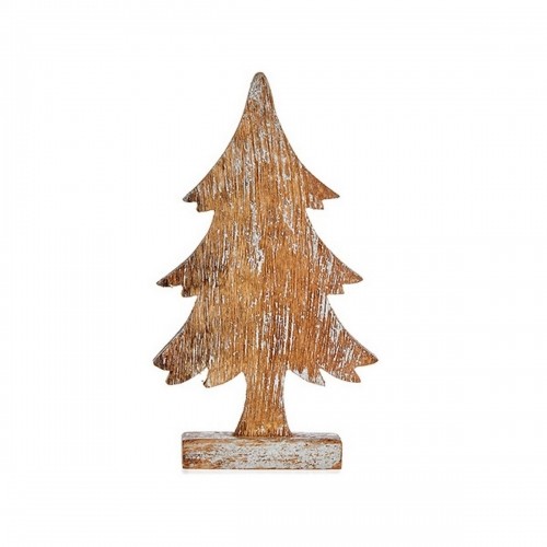 Christmas Tree Brown 5 x 31 x 15 cm Silver Wood image 1