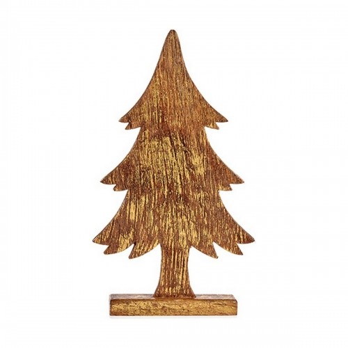 Krist+ Новогодняя ёлка Позолоченный Деревянный (5 x 39 x 22 cm) image 1