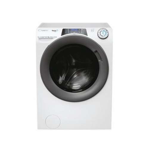 Candy Washing Machine RP 496BWMR/1-S	 Energy efficiency class A, Front loading, Washing capacity 9 kg, 1400 RPM, Depth 53 cm, Width 60 cm, Display, LCD, Steam function, Wi-Fi, White image 1