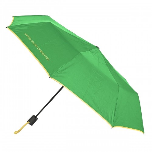 Foldable Umbrella Benetton Green (Ø 93 cm) image 1