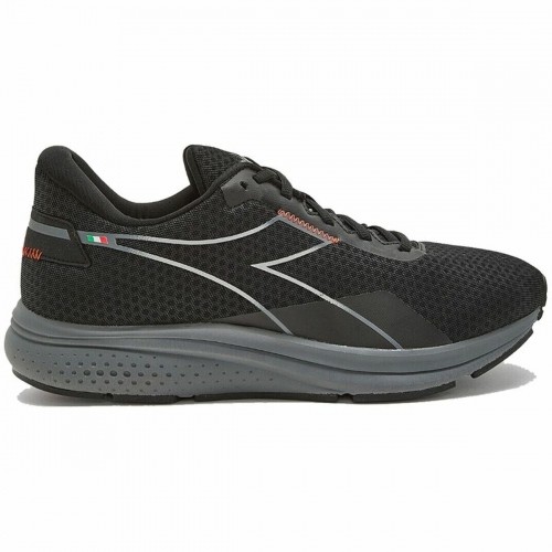 Беговые кроссовки для взрослых Diadora Passo 2 Чёрный Мужской image 1