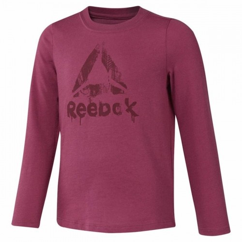 Women’s Long Sleeve T-Shirt Reebok Essentials Purple image 1