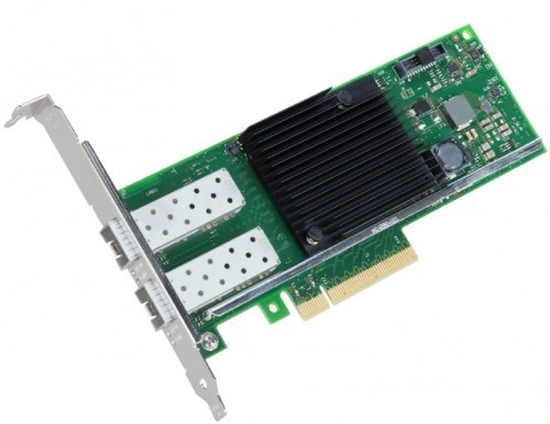 Intel Dual Port Ethernet Converged Network Adapter X710-DA2 SFP+ PCIe bulk X710DA2BLK image 1