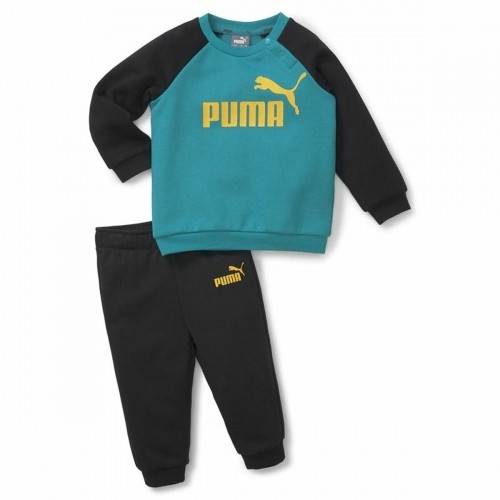 Детский спортивный костюм Puma Minicat Essentials Чёрный Синий image 1
