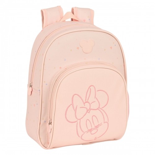 Школьный рюкзак Minnie Mouse Baby Розовый (28 x 34 x 10 cm) image 1