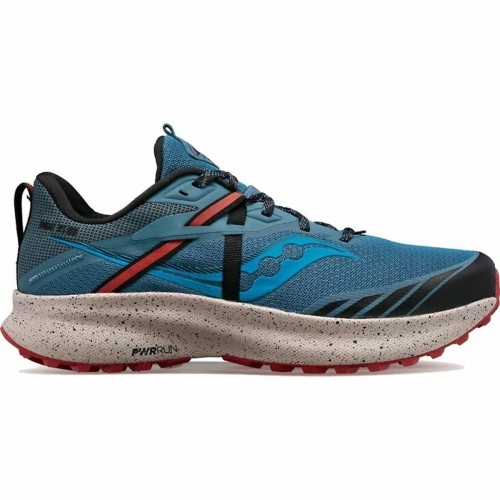 Running Shoes for Adults Saucony Ride 15 Blue Men image 1