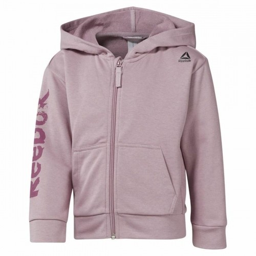 Vīriešu Sporta Jaka Reebok  Essentials Fullzip Ceriņš Ķēde image 1