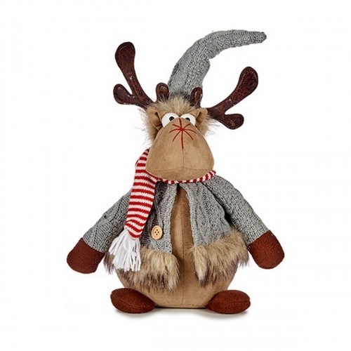 Christmas Reindeer Grey Brown 15 x 43 x 19 cm image 1