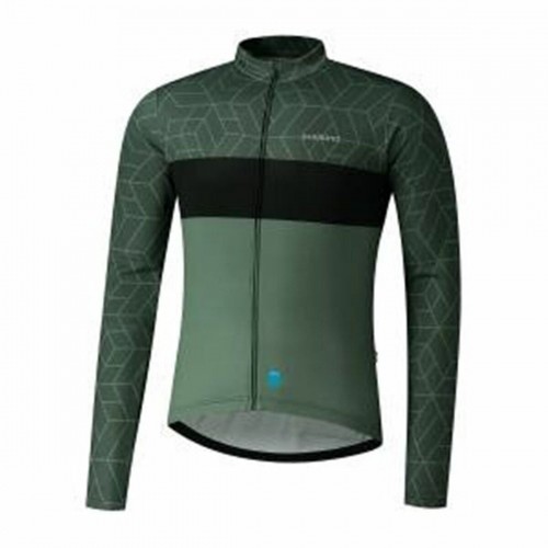 Men's Sports Jacket Shimano Vertex Printed Green image 1