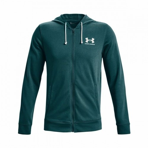 Мужская спортивная куртка Under Armour Rival Terry Зеленый image 1