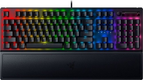 Razer  
         
       BlackWidow V3 Mechanical Gaming Keyboard, RGB LED light, US, Wired, Black image 1