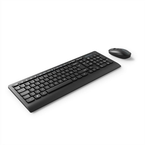 Keyboard and Mouse Energy Sistem 453016 Black Spanish Qwerty image 1