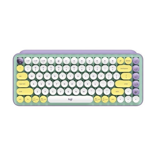 Keyboard Logitech POP French Green AZERTY AZERTY image 1