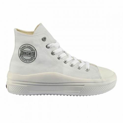 Women's casual trainers John Smith Licy High White image 1
