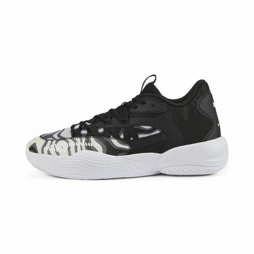 Баскетбольные кроссовки для взрослых Puma Court Rider 2.0 Чёрный Мужской image 1