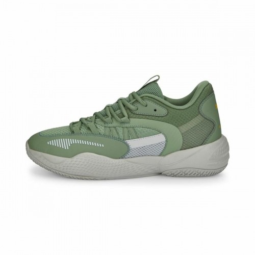 Basketball Shoes for Adults Puma Court Rider 2.0 Green Unisex image 1