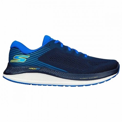 Running Shoes for Adults Skechers Tech GOrun Blue Men image 1