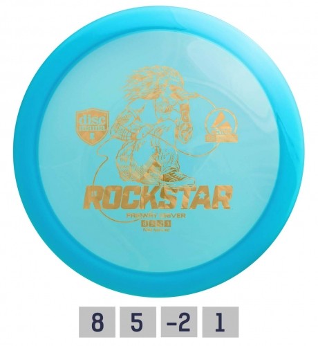 Discgolf DISCMANIA Fairway Driver ROCKSTAR Active Premium Blue 8/5/-2/1 image 1