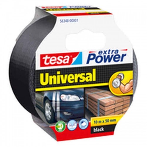 Американская лента TESA extra Power Universal Чёрный (10 m x 5 cm) image 1