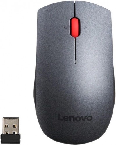 Lenovo  
         
       Wireless Laser Mouse 700 Black, 2.4 GHz Wireless via Nano USB image 1