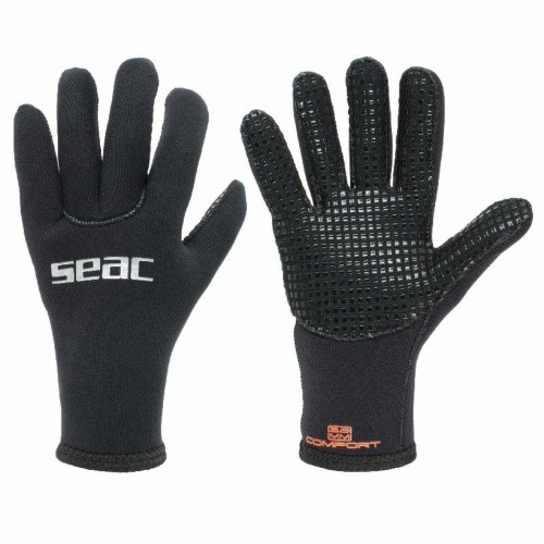 Diving gloves Seac Seac Comfort 3 MM Black image 1