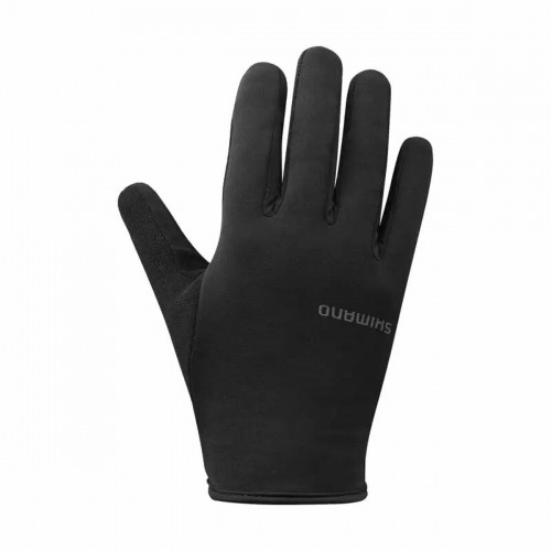 Cycling Gloves Shimano Light Thermal Black image 1