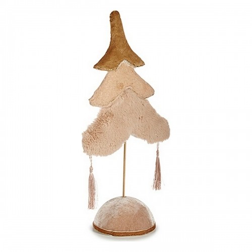 Christmas Tree Polar 12 x 43 x 22 cm Beige Golden Wood image 1