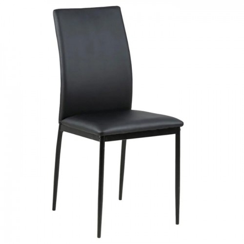 Krēsls DEMINA 43.5x53xH92cm melns image 1