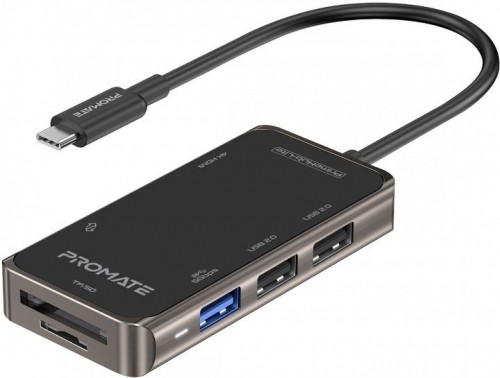 PROMATE PrimeHub-Lite USB-C Multimedia Hub / 4K HDMI / USB3.0 / SD / PD image 1