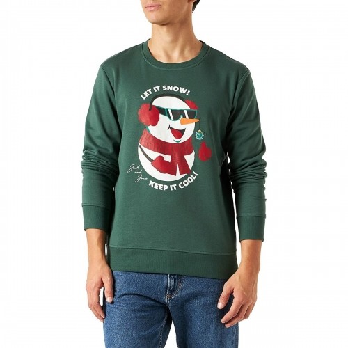 Men’s Sweatshirt without Hood JORTOON Jack & Jones 23149  Green image 1