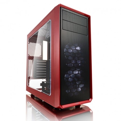 Fractal Design  
         
       Focus G FD-CA-FOCUS-RD-W Side window, Left side panel - Tempered Glass, Red, ATX, Power supply included No image 1