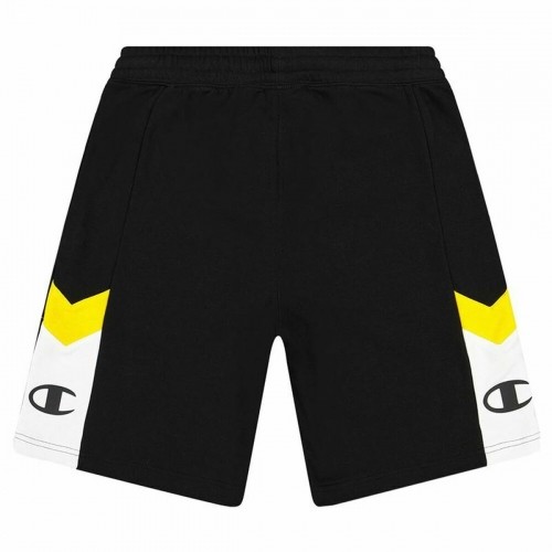 Спортивные мужские шорты Champion Color Block Чёрный image 1
