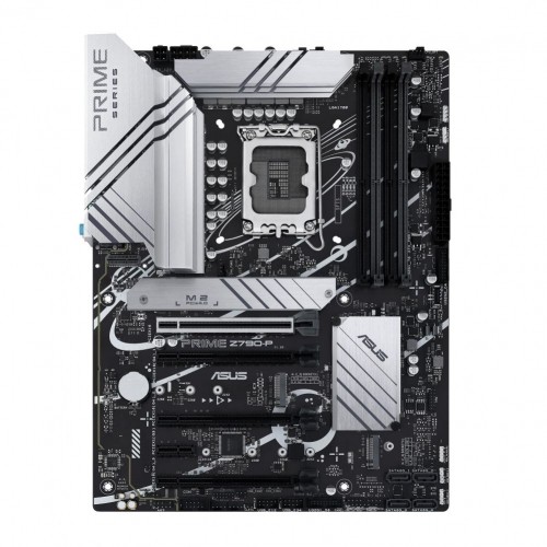 Asus  
         
       PRIME Z790-P Processor family Intel, Processor socket  LGA1700, DDR5 DIMM, Memory slots 4, Supported hard disk drive interfaces 	SATA, M.2, Number of SATA connectors 4, Chipset  Intel Z790, ATX image 1