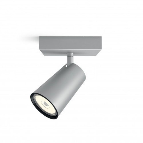 LED spotlight Philips Foco Silver Aluminium 10 W 10,2 x 10,2 x 9,2 cm image 1