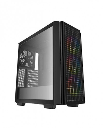 Deepcool  
         
       MID TOWER CASE CG540  Side window, Black, Mid-Tower, Power supply included No image 1