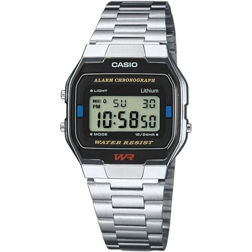 Часы унисекс Casio A163WA-1QES Нержавеющая сталь Цифровой image 1
