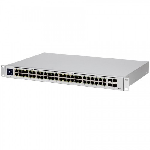 Ubiquiti USW-48-PoE is 48-Port managed PoE switch with (48) Gigabit Ethernet ports including (32) 802.3at PoE+ ports, and (4) SFP ports. Powerful second-generation UniFi switching. image 1