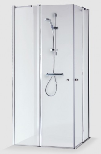 Brasta Glass Dušas kabīne SIMA 100x100 Tonēts pelēks vai brūns image 1