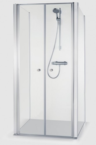 Brasta Glass Dušas kabīne ERIKA PLUSS 90x90 Caurspīdīgs image 1