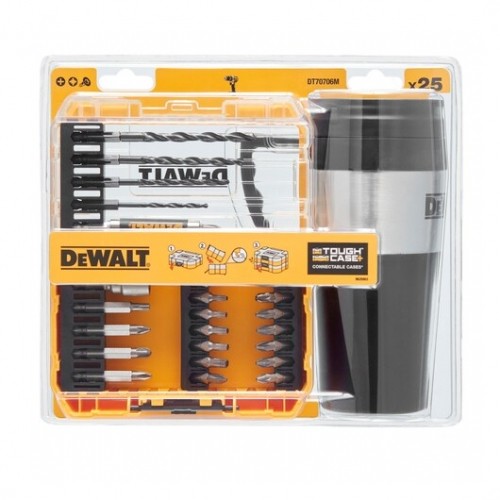 Dewalt AksesuĀri (i) DeWALT Uzgaļu komplekts 25gb. + termokrūze image 1