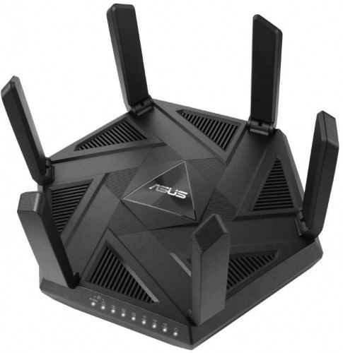 Wireless Router|ASUS|Wireless Router|7800 Mbps|Mesh|Wi-Fi 5|Wi-Fi 6|Wi-Fi 6e|IEEE 802.11a|IEEE 802.11b|IEEE 802.11n|USB 3.2|1 WAN|3x10/100/1000M|1x2.5GbE|Number of antennas 6|RT-AXE7800 image 1