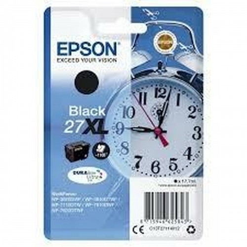 Картридж с оригинальными чернилами Epson 27XL Чёрный image 1