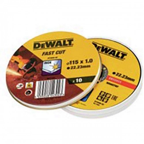 Griešanas disks Dewalt Fast Cut dt3506-qz 10 gb. 115 x 1 x 22,23 mm image 1